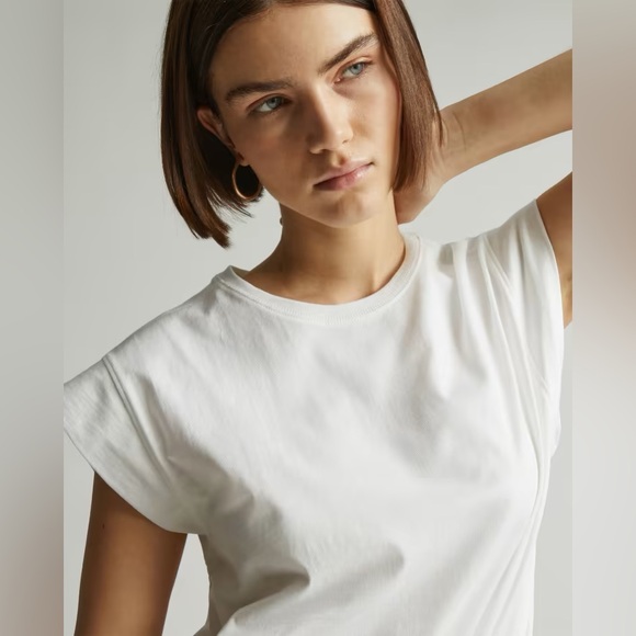 Everlane The Muscle Tee | XS, white, organic cotton - Picture 3 of 10